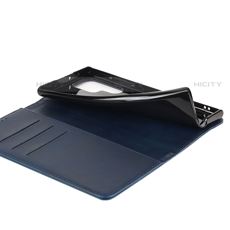 Handytasche Stand Schutzhülle Flip Leder Hülle D04T für Samsung Galaxy S21 Ultra 5G