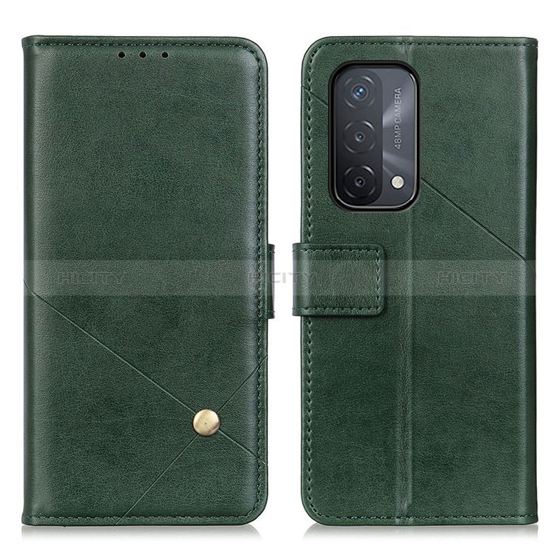 Handytasche Stand Schutzhülle Flip Leder Hülle D04Y für Oppo A54 5G