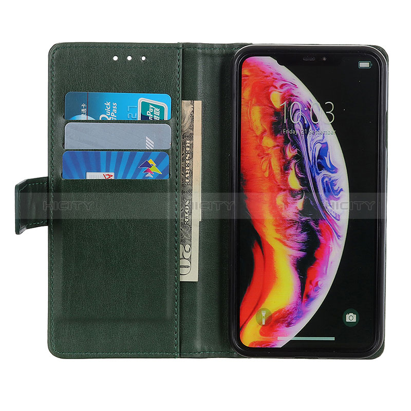 Handytasche Stand Schutzhülle Flip Leder Hülle D04Y für Realme 8 Pro groß