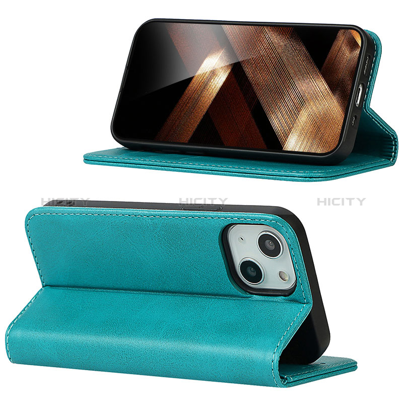 Handytasche Stand Schutzhülle Flip Leder Hülle D05T für Apple iPhone 13