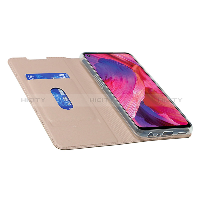 Handytasche Stand Schutzhülle Flip Leder Hülle D05T für Oppo A54 5G groß