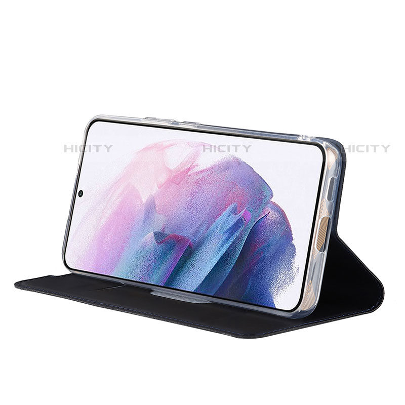 Handytasche Stand Schutzhülle Flip Leder Hülle D05T für Samsung Galaxy S21 Plus 5G