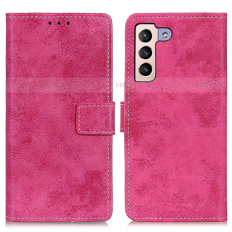 Handytasche Stand Schutzhülle Flip Leder Hülle D05Y für Samsung Galaxy S22 Plus 5G Pink