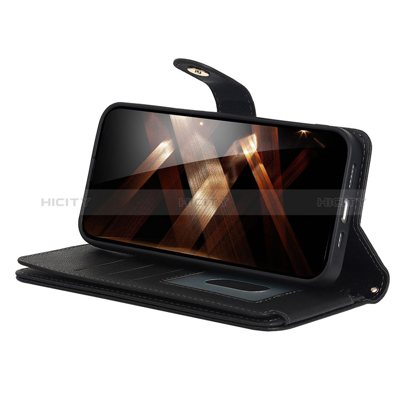 Handytasche Stand Schutzhülle Flip Leder Hülle D06T für Apple iPhone 14 Plus