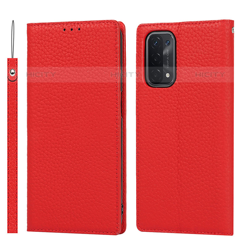 Handytasche Stand Schutzhülle Flip Leder Hülle D06T für OnePlus Nord N200 5G Rot