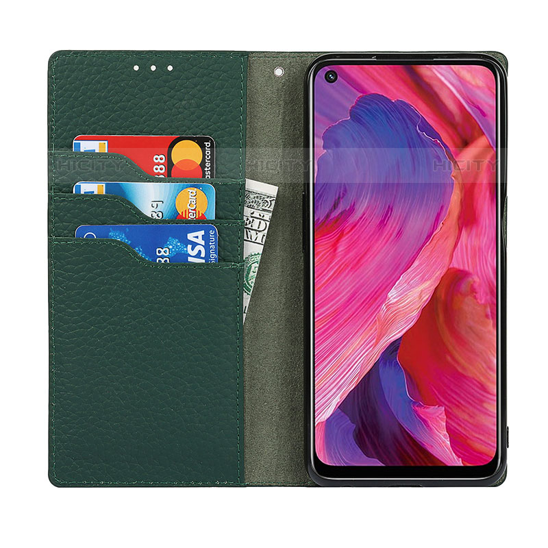 Handytasche Stand Schutzhülle Flip Leder Hülle D06T für Oppo A93 5G groß