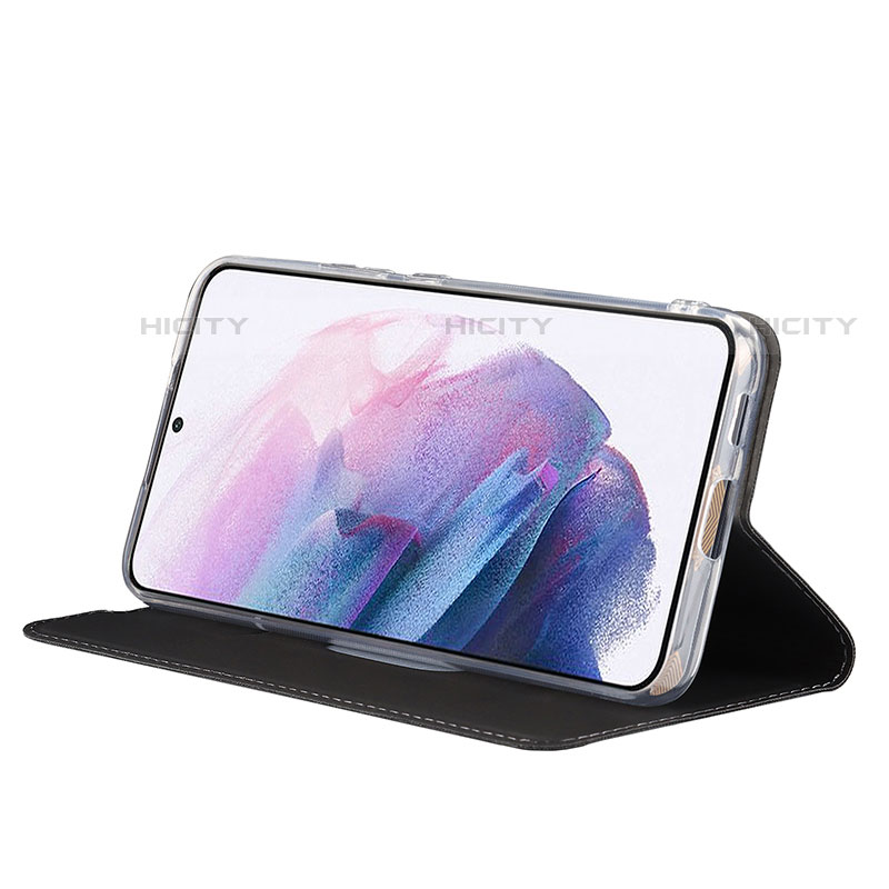 Handytasche Stand Schutzhülle Flip Leder Hülle D06T für Samsung Galaxy S21 Plus 5G