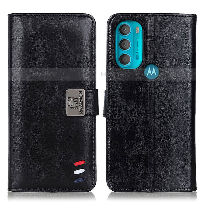 Handytasche Stand Schutzhülle Flip Leder Hülle D06Y für Motorola Moto G71 5G