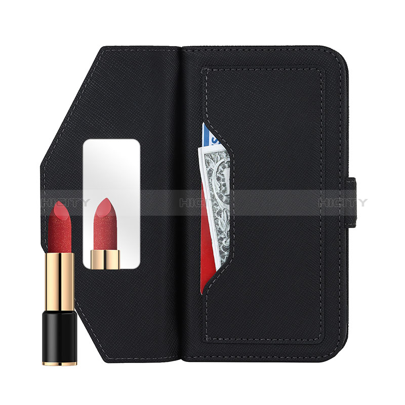 Handytasche Stand Schutzhülle Flip Leder Hülle D07T für Apple iPhone 13 Pro Max