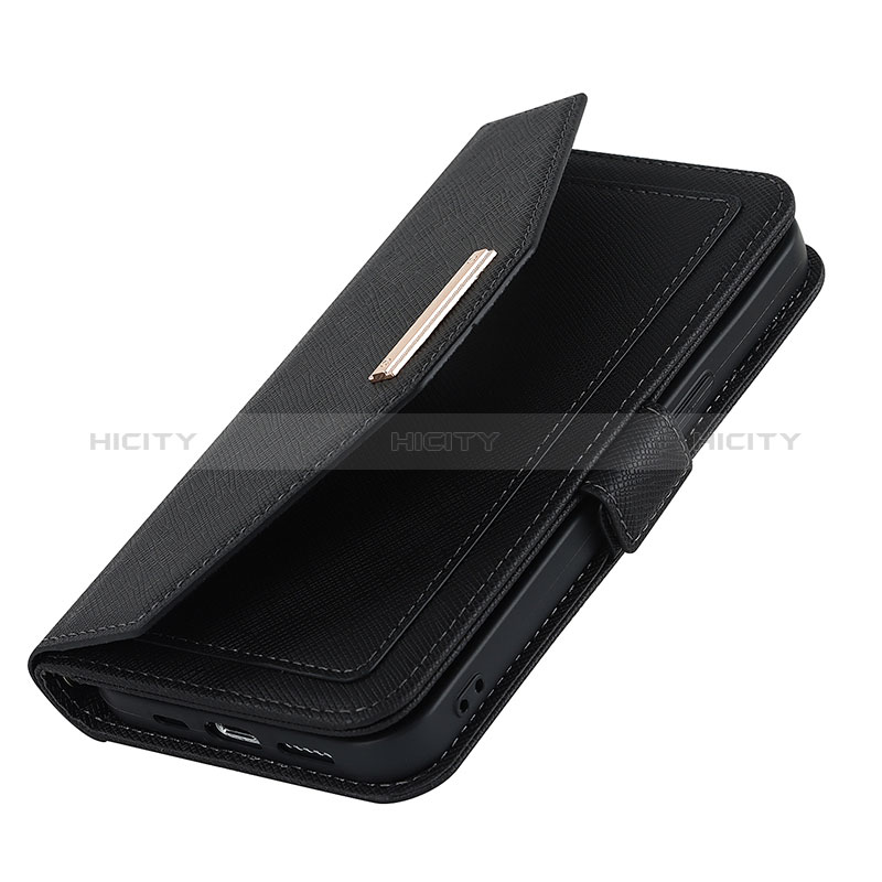 Handytasche Stand Schutzhülle Flip Leder Hülle D07T für Apple iPhone 14 Pro