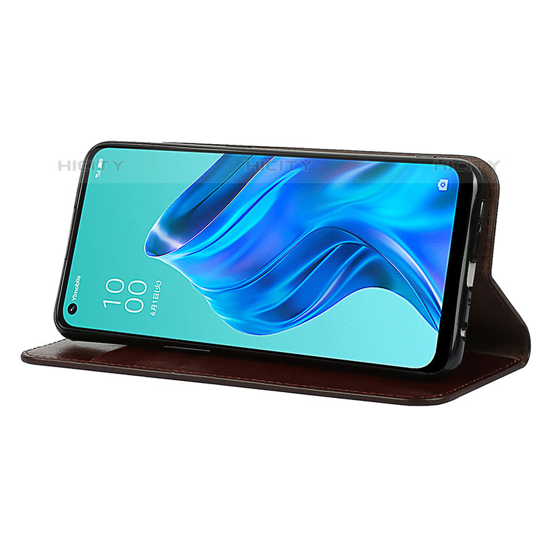 Handytasche Stand Schutzhülle Flip Leder Hülle D07T für Oppo Reno5 A