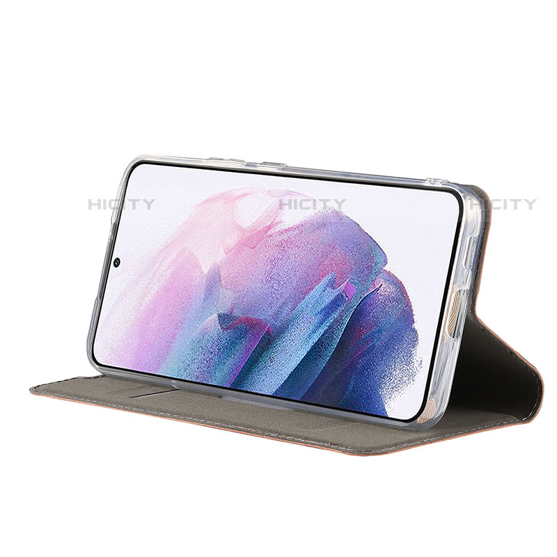 Handytasche Stand Schutzhülle Flip Leder Hülle D07T für Samsung Galaxy S21 Plus 5G