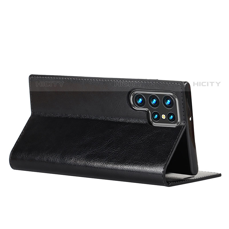 Handytasche Stand Schutzhülle Flip Leder Hülle D07T für Samsung Galaxy S21 Ultra 5G