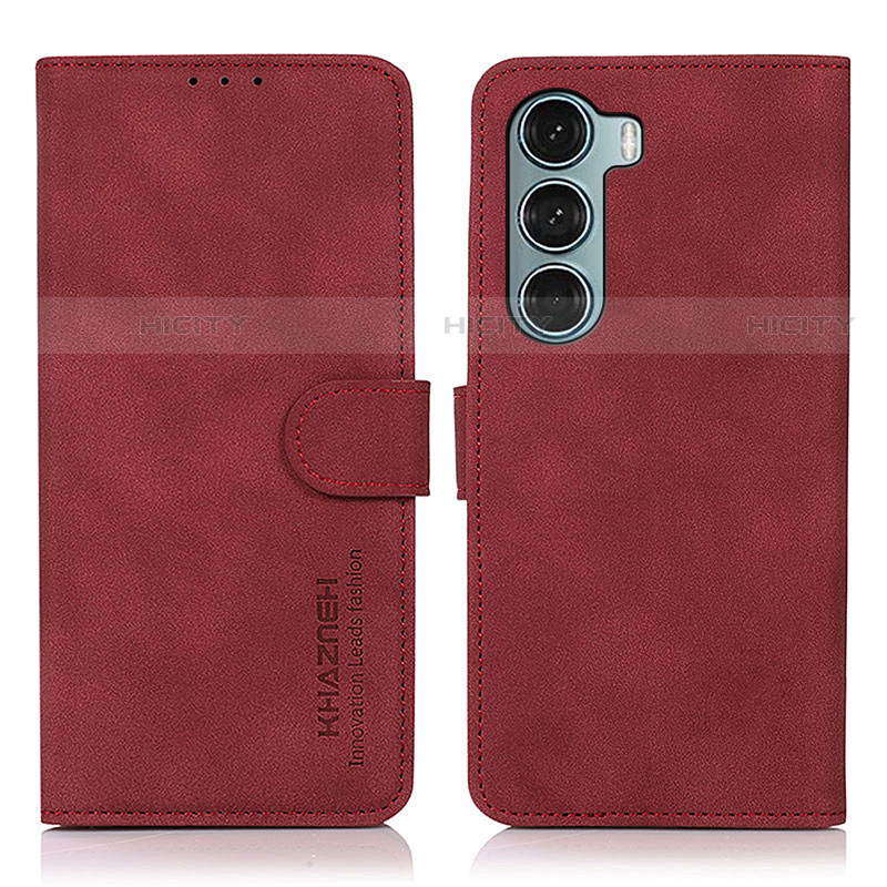 Handytasche Stand Schutzhülle Flip Leder Hülle D08Y für Motorola Moto Edge S30 5G Rot