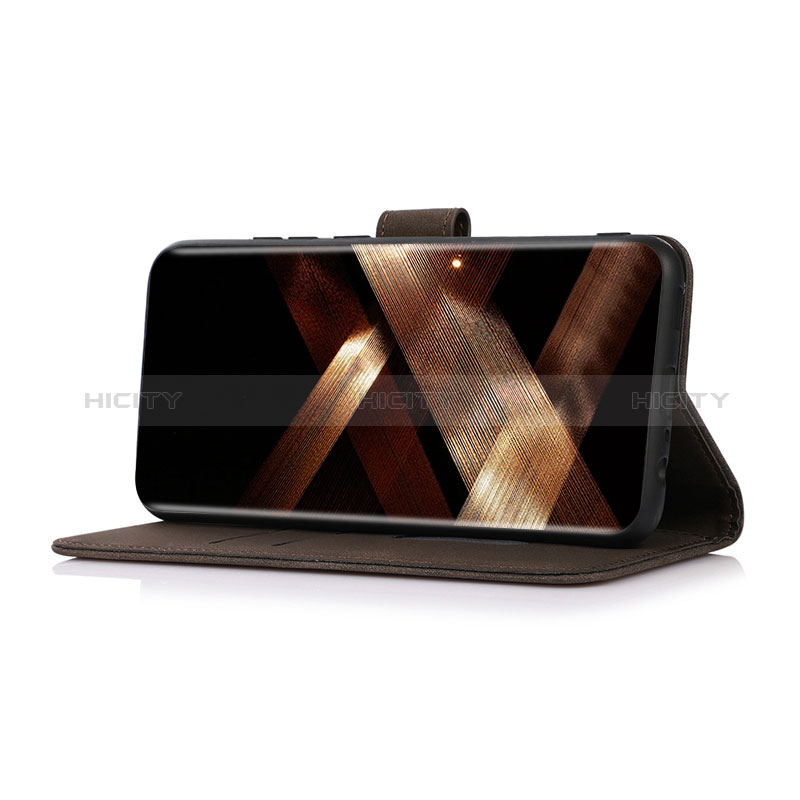 Handytasche Stand Schutzhülle Flip Leder Hülle D08Y für Samsung Galaxy S24 Ultra 5G