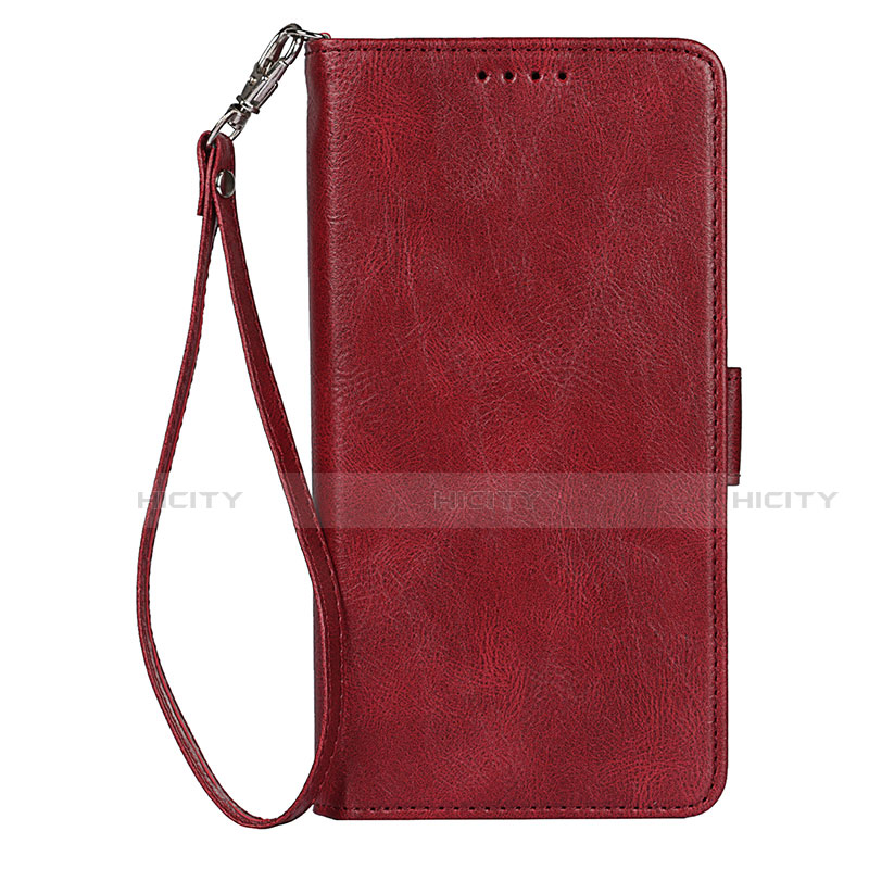 Handytasche Stand Schutzhülle Flip Leder Hülle D09T für Samsung Galaxy S21 5G Rot Plus