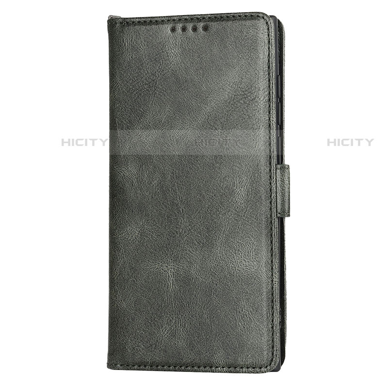 Handytasche Stand Schutzhülle Flip Leder Hülle D09T für Samsung Galaxy S21 Ultra 5G groß