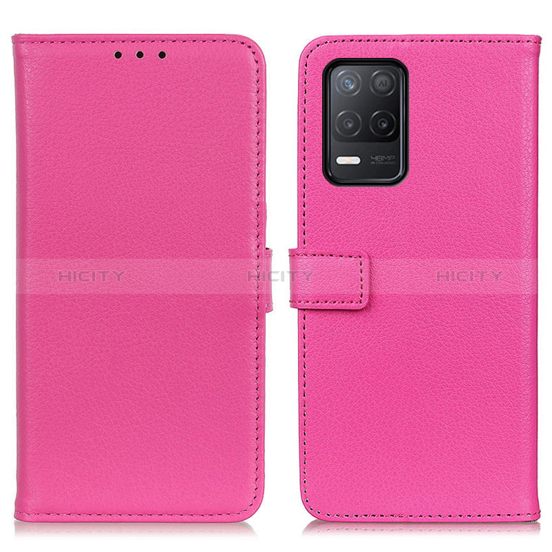 Handytasche Stand Schutzhülle Flip Leder Hülle D09Y für Realme 8s 5G Pink