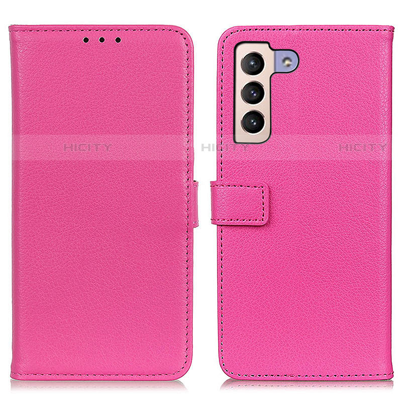 Handytasche Stand Schutzhülle Flip Leder Hülle D09Y für Samsung Galaxy S21 Plus 5G Pink