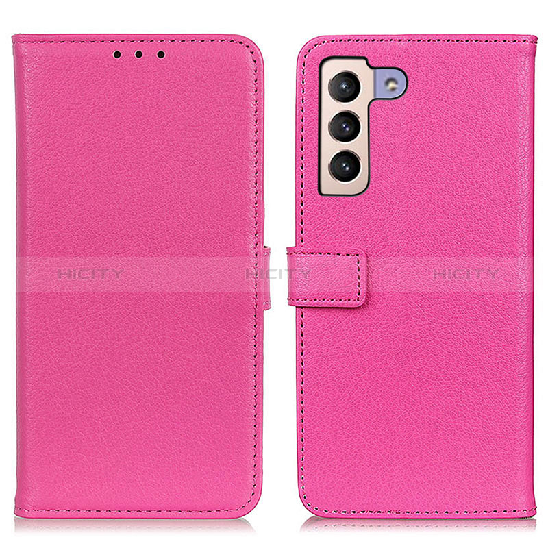 Handytasche Stand Schutzhülle Flip Leder Hülle D09Y für Samsung Galaxy S24 Plus 5G Pink