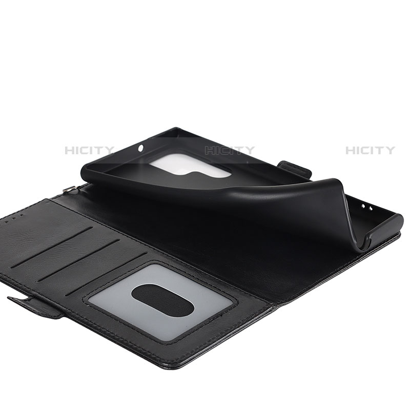 Handytasche Stand Schutzhülle Flip Leder Hülle D10T für Samsung Galaxy S23 Ultra 5G