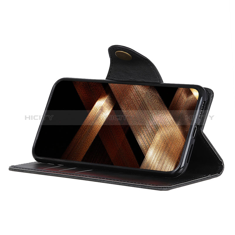 Handytasche Stand Schutzhülle Flip Leder Hülle D10Y für Motorola Moto G53 5G groß