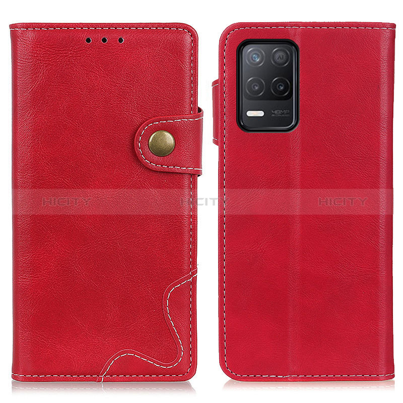 Handytasche Stand Schutzhülle Flip Leder Hülle D10Y für Realme 8 5G Rot