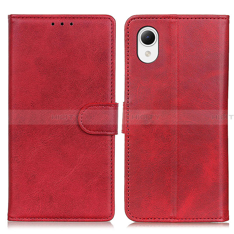 Handytasche Stand Schutzhülle Flip Leder Hülle D10Y für Samsung Galaxy A23s Rot