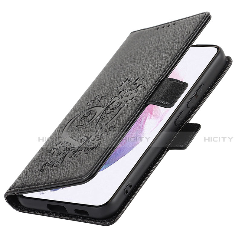 Handytasche Stand Schutzhülle Flip Leder Hülle D11T für Samsung Galaxy S21 5G