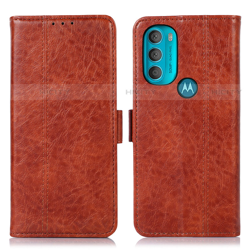 Handytasche Stand Schutzhülle Flip Leder Hülle D11Y für Motorola Moto G71 5G groß