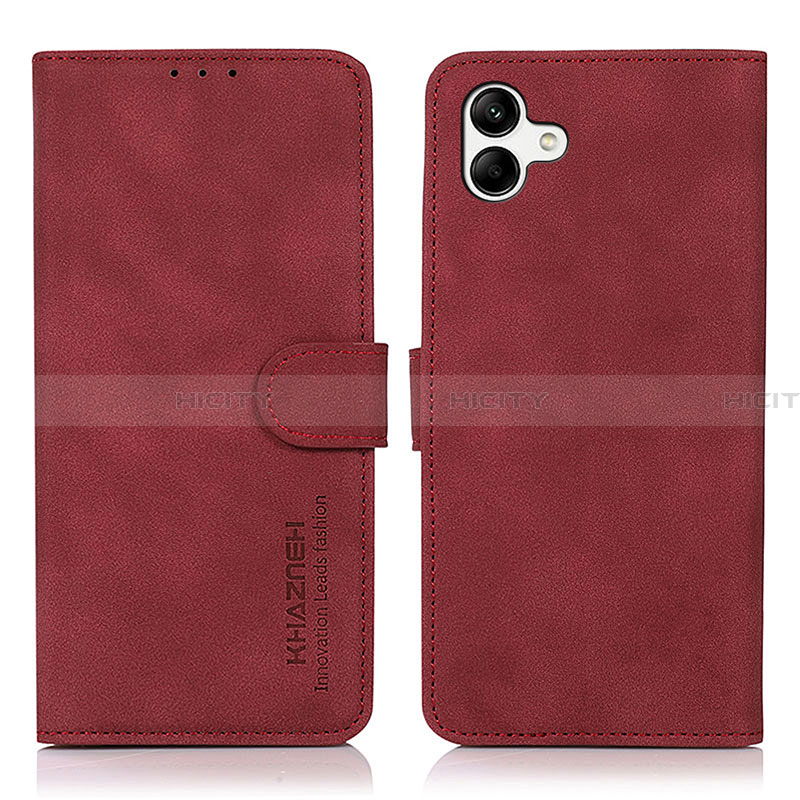 Handytasche Stand Schutzhülle Flip Leder Hülle D11Y für Samsung Galaxy A05 Rot Plus