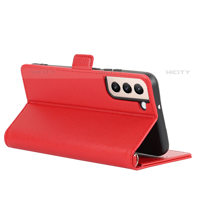 Handytasche Stand Schutzhülle Flip Leder Hülle D12T für Samsung Galaxy S21 Plus 5G