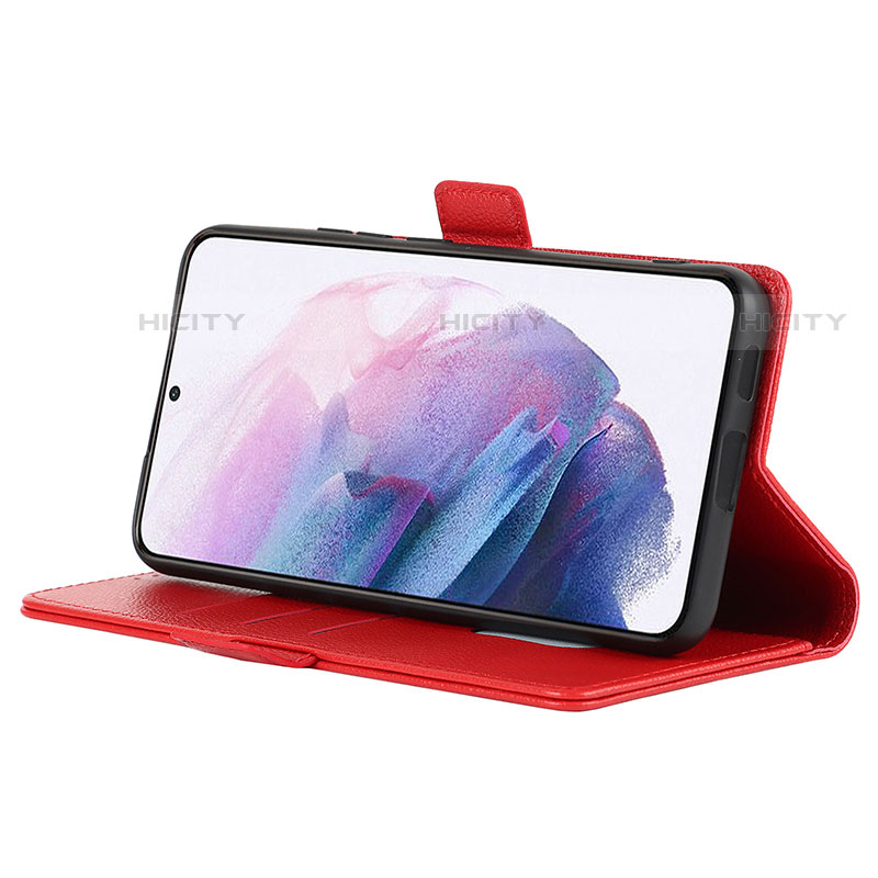 Handytasche Stand Schutzhülle Flip Leder Hülle D12T für Samsung Galaxy S21 Plus 5G