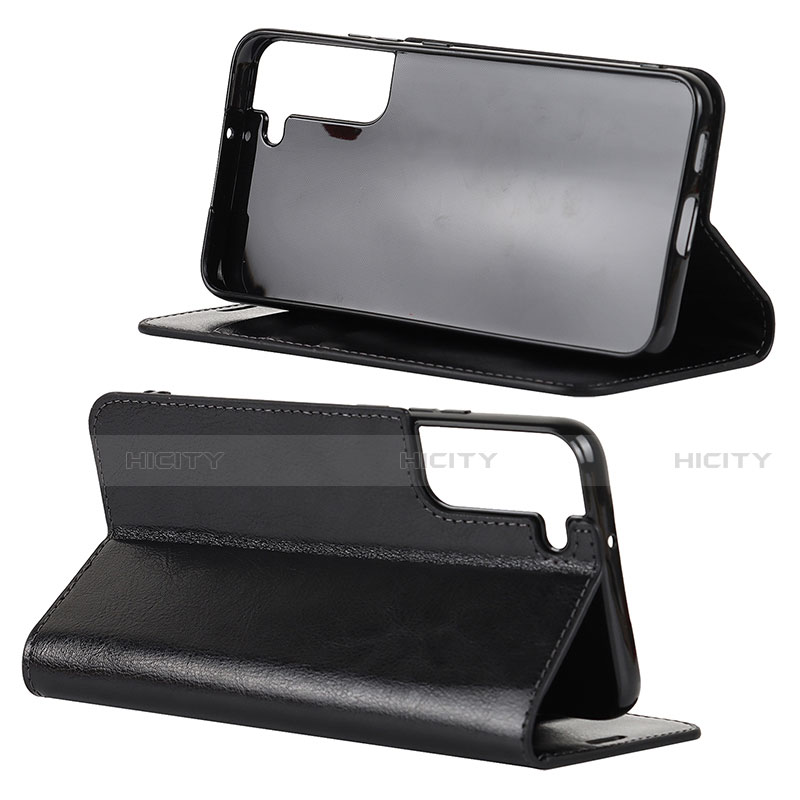 Handytasche Stand Schutzhülle Flip Leder Hülle D13T für Samsung Galaxy S21 5G