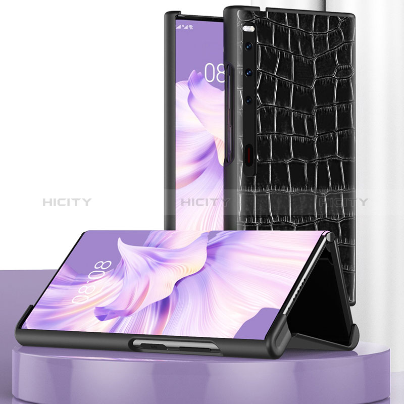 Handytasche Stand Schutzhülle Flip Leder Hülle DL2 für Huawei Mate Xs 2 groß