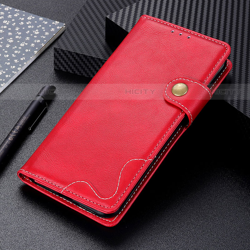 Handytasche Stand Schutzhülle Flip Leder Hülle DY01 für Motorola Moto Edge S 5G Rot Plus