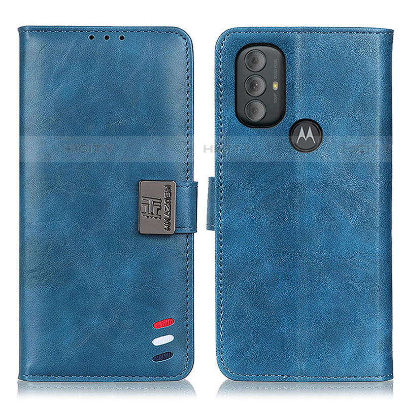 Handytasche Stand Schutzhülle Flip Leder Hülle DY01 für Motorola Moto G Play Gen 2 Blau Plus