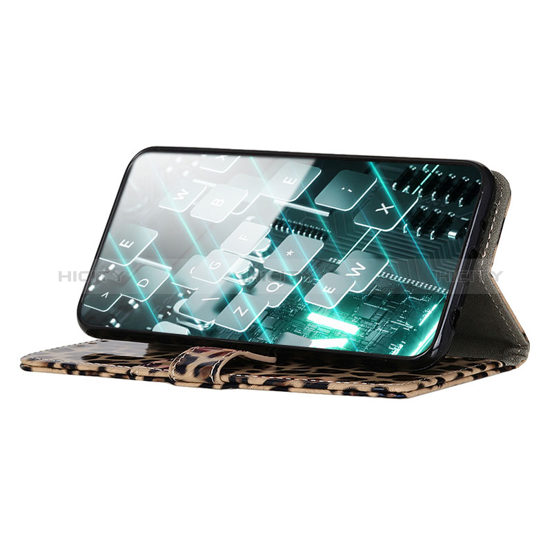 Handytasche Stand Schutzhülle Flip Leder Hülle DY01 für Samsung Galaxy A23e 5G Braun