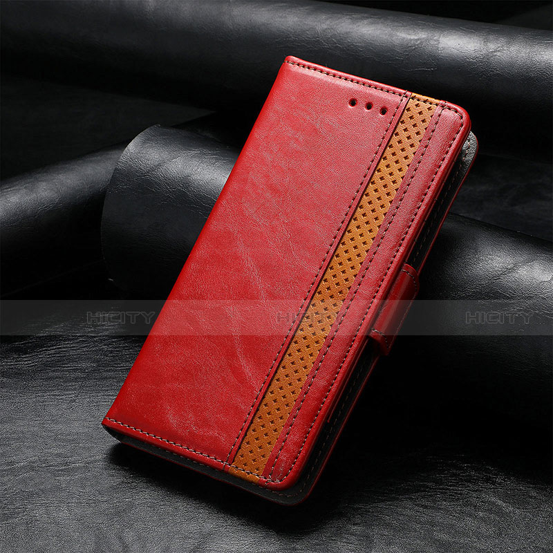 Handytasche Stand Schutzhülle Flip Leder Hülle F04 für Apple iPhone 13 Mini Rot