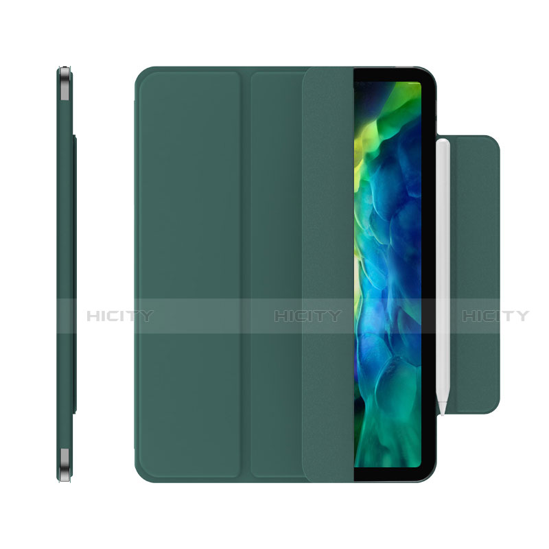 Handytasche Stand Schutzhülle Flip Leder Hülle für Apple iPad Pro 11 (2020) Grün