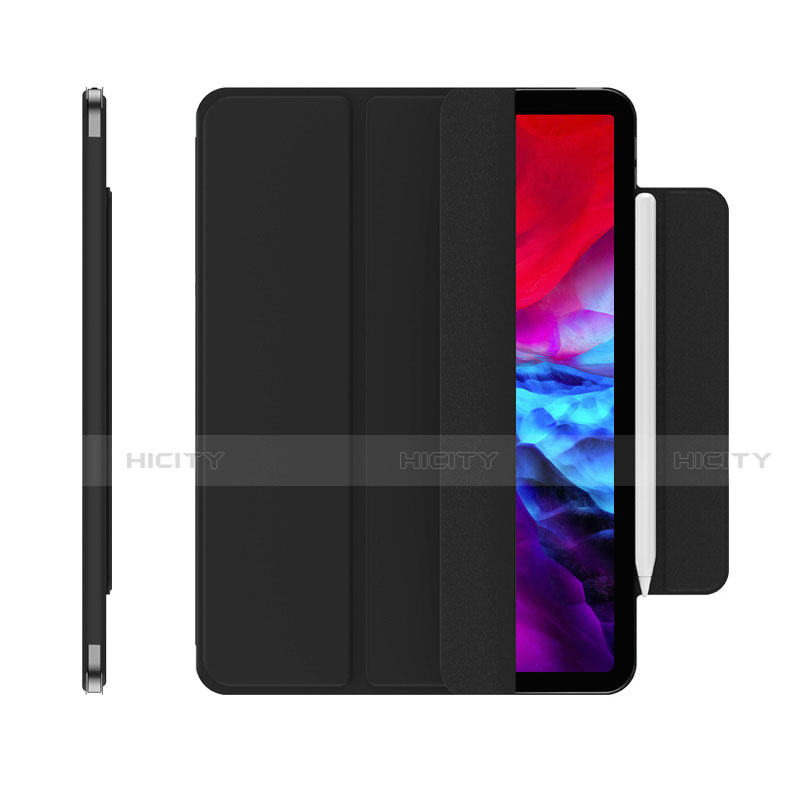 Handytasche Stand Schutzhülle Flip Leder Hülle für Apple iPad Pro 11 (2021) Schwarz