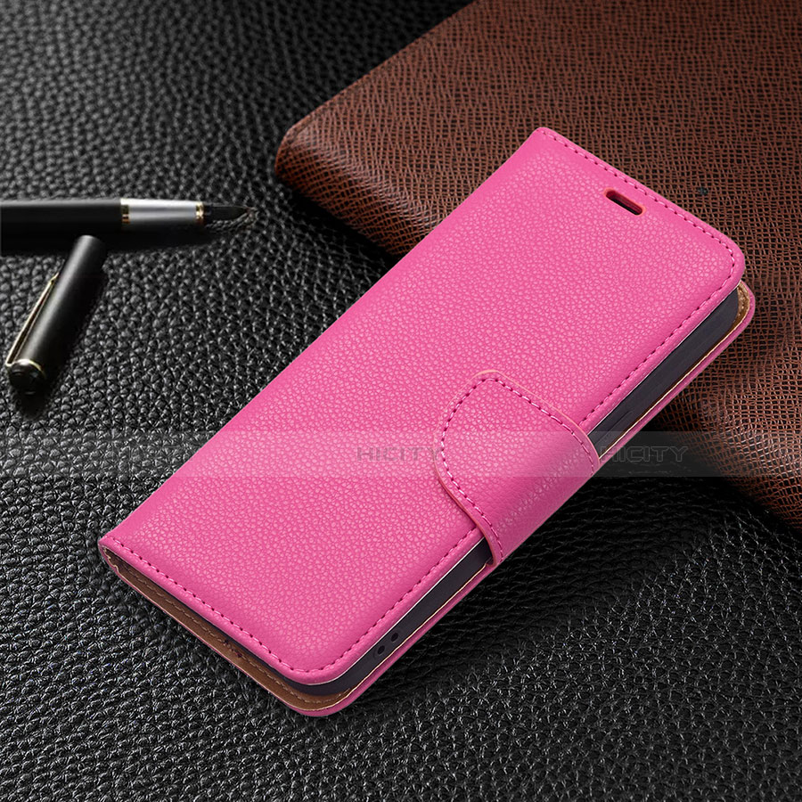 Handytasche Stand Schutzhülle Flip Leder Hülle für Apple iPhone 13 Mini Pink