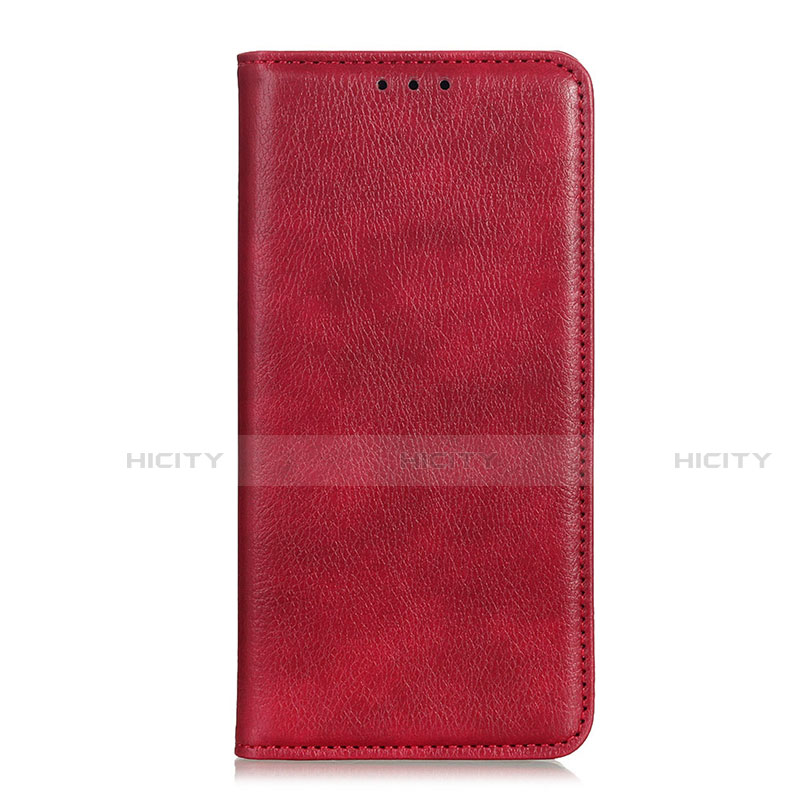 Handytasche Stand Schutzhülle Flip Leder Hülle für Huawei Enjoy 10S Rot