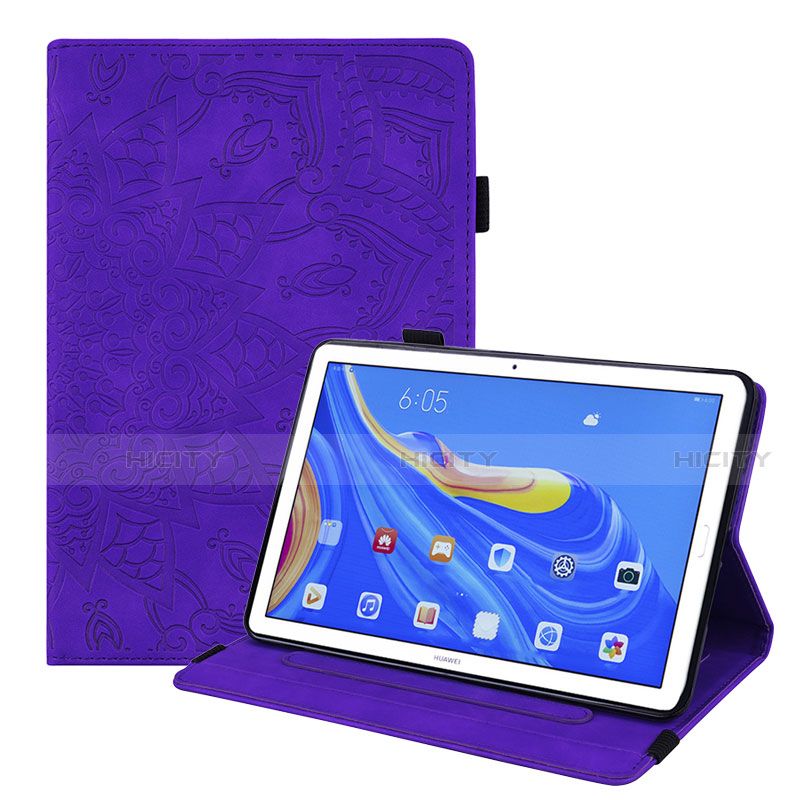 Handytasche Stand Schutzhülle Flip Leder Hülle für Huawei MatePad 10.8 Violett