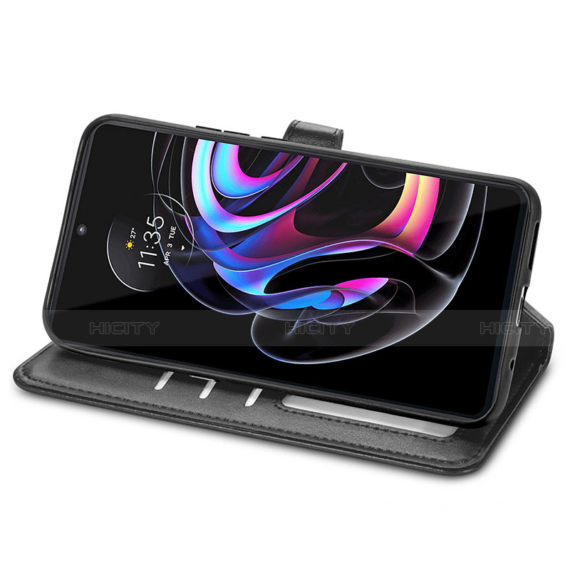 Handytasche Stand Schutzhülle Flip Leder Hülle für Motorola Moto Edge 20 Pro 5G