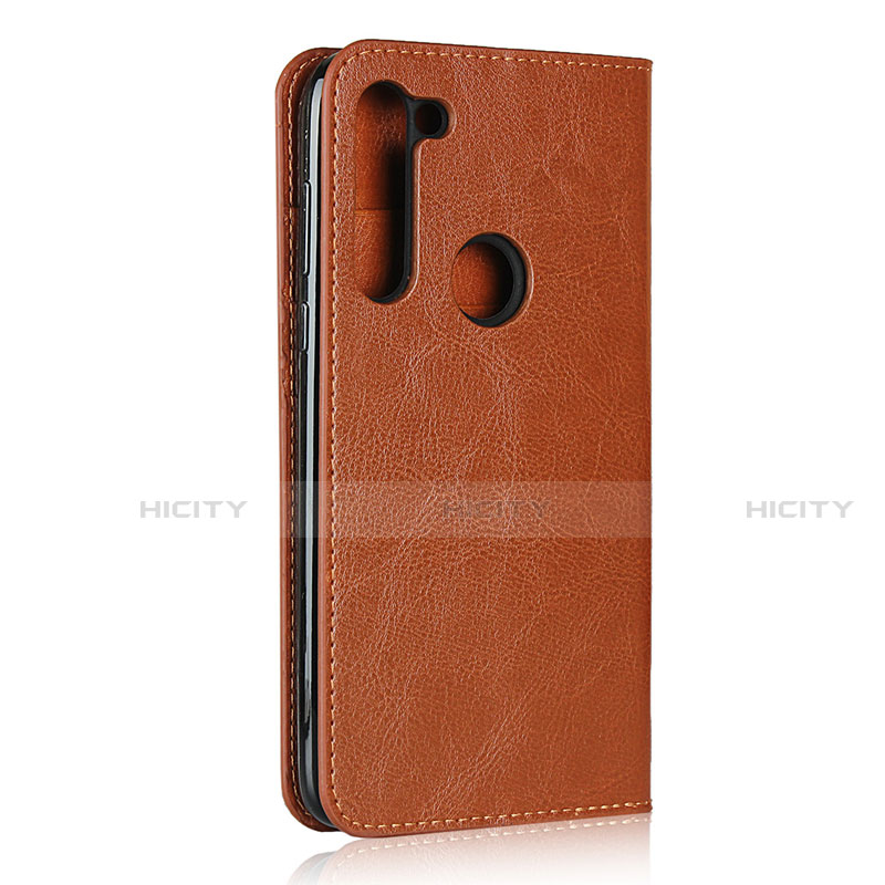 Handytasche Stand Schutzhülle Flip Leder Hülle für Motorola Moto G8 Power Orange