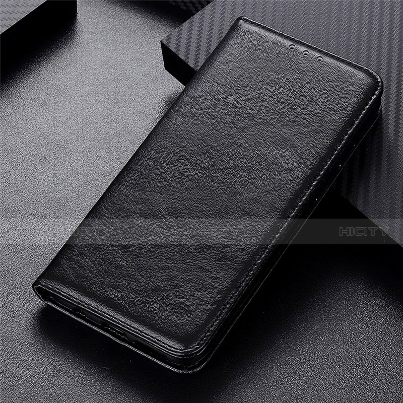 Handytasche Stand Schutzhülle Flip Leder Hülle für Motorola Moto G9 Power Schwarz