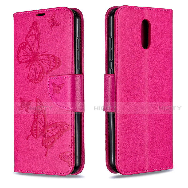 Handytasche Stand Schutzhülle Flip Leder Hülle für Nokia 2.3 Pink