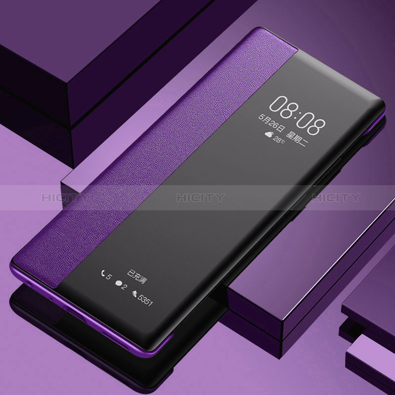 Handytasche Stand Schutzhülle Flip Leder Hülle für OnePlus 10T 5G Violett Plus