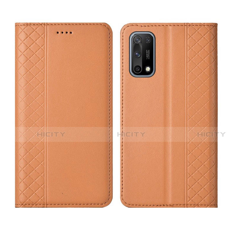 Handytasche Stand Schutzhülle Flip Leder Hülle für Oppo K7x 5G Orange